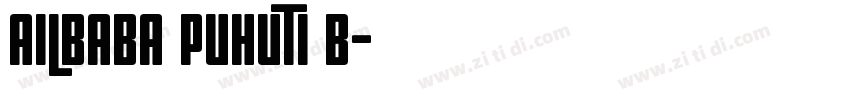 ailbaba puhuti b字体转换